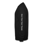 GCT Sleeved Slogan Crewneck Sweatshirt- - black