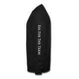 GCT Sleeved Slogan Crewneck Sweatshirt- - black