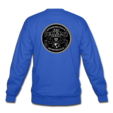 GCT Sleeved Slogan Crewneck Sweatshirt- - royal blue