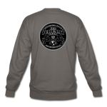 GCT Sleeved Slogan Crewneck Sweatshirt- - asphalt gray