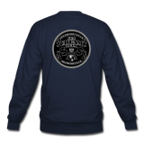 GCT Sleeved Slogan Crewneck Sweatshirt- - navy