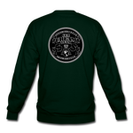 GCT Sleeved Slogan Crewneck Sweatshirt- - forest green