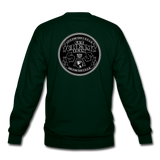 GCT Sleeved Slogan Crewneck Sweatshirt- - forest green