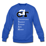 GCT Acronym Crewneck Sweatshirt - royal blue