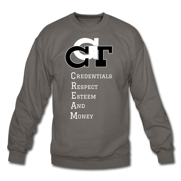 GCT Acronym Crewneck Sweatshirt - asphalt gray