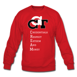 GCT Acronym Crewneck Sweatshirt - red