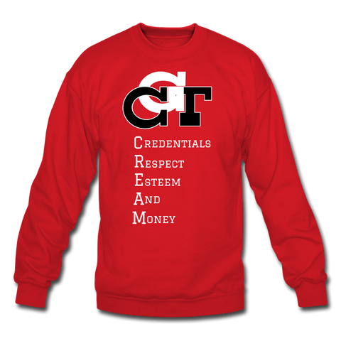 GCT Acronym Crewneck Sweatshirt - red