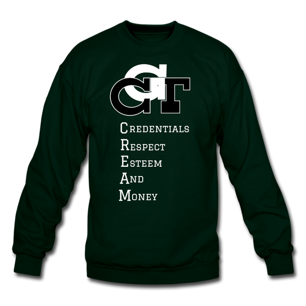 GCT Acronym Crewneck Sweatshirt - forest green