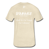 D'IMAG'E Couture Men's Happy Juneteenth Fitted Cotton/Poly T-Shirt by Next Level - heather cream