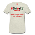 D'IMAG'E Couture Juneteenth Men's Premium T-Shirt - heather oatmeal