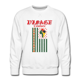 D'IMAG'E Couture JUNETEENTH Men’s Premium Sweatshirt - white