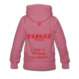 D'IMAG'E Femme Juneteenth Women’s Premium Sweatshirt - mauve