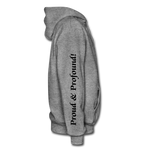 D'IMAG'E Couture Wordmark & Slogan Heavy Blend Adult Hoodie - graphite heather