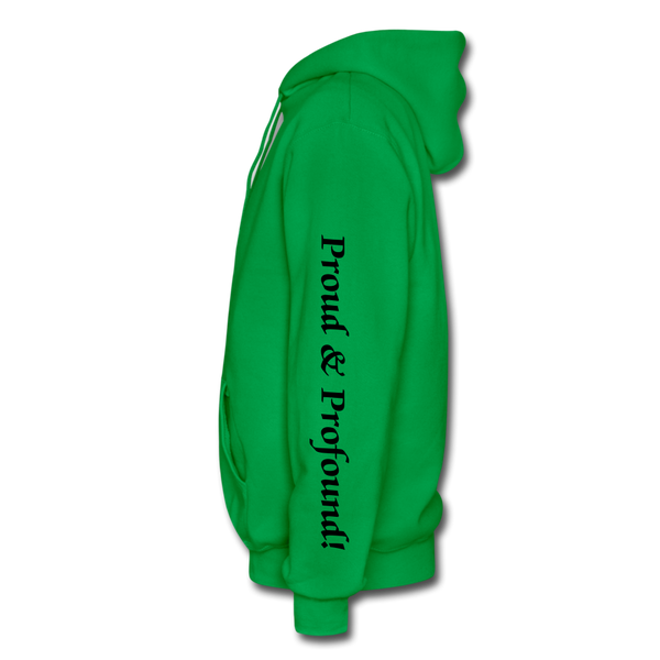 D'IMAG'E Couture Wordmark & Slogan Heavy Blend Adult Hoodie - kelly green