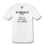 D'IMAG'E Legacy Youth Juneteenth Premium T-Shirt - white