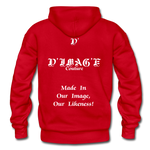 D'IMAG'E Couture Happy Juneteenth Unisex Heavy Blend Adult Hoodie - red