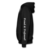 D'IMAG'E Couture Happy Juneteenth Unisex Heavy Blend Adult Hoodie - black