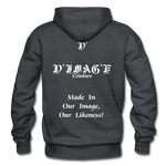 D'IMAG'E Couture Happy Juneteenth Unisex Heavy Blend Adult Hoodie - charcoal grey