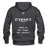 D'IMAG'E Couture Happy Juneteenth Unisex Heavy Blend Adult Hoodie - charcoal grey