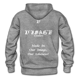 D'IMAG'E Couture Happy Juneteenth Unisex Heavy Blend Adult Hoodie - graphite heather