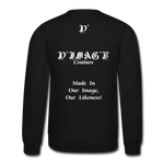 D'IMAG'E Couture Happy Juneteenth Unisex Heavy Blend Crewneck Sweatshirt - black