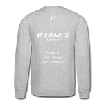 D'IMAG'E Couture Happy Juneteenth Unisex Heavy Blend Crewneck Sweatshirt - heather gray