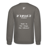 D'IMAG'E Couture Happy Juneteenth Unisex Heavy Blend Crewneck Sweatshirt - asphalt gray