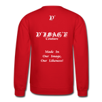 D'IMAG'E Couture Happy Juneteenth Unisex Heavy Blend Crewneck Sweatshirt - red