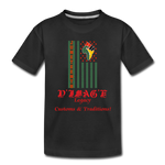 D'IMAG'E Legacy Youth Juneteenth Premium T-Shirt - black