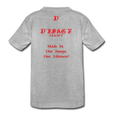 D'IMAG'E Legacy Youth Juneteenth Premium T-Shirt - heather gray