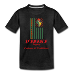 D'IMAG'E Legacy Youth Juneteenth Premium T-Shirt - charcoal grey