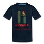 D'IMAG'E Legacy Youth Juneteenth Premium T-Shirt - deep navy