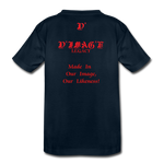 D'IMAG'E Legacy Youth Juneteenth Premium T-Shirt - deep navy