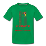 D'IMAG'E Legacy Youth Juneteenth Premium T-Shirt - kelly green