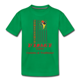 D'IMAG'E Legacy Youth Juneteenth Premium T-Shirt - kelly green