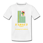 D'IMAG'E Legacy Toddler Juneteenth Premium T-Shirt - white