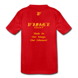 D'IMAG'E Legacy Toddler Juneteenth Premium T-Shirt - red