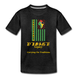 D'IMAG'E Legacy Toddler Juneteenth Premium T-Shirt - charcoal grey