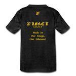 D'IMAG'E Legacy Toddler Juneteenth Premium T-Shirt - charcoal grey