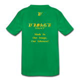 D'IMAG'E Legacy Toddler Juneteenth Premium T-Shirt - kelly green