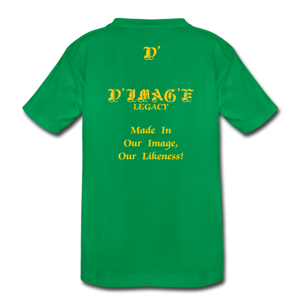 D'IMAG'E Legacy Toddler Juneteenth Premium T-Shirt - kelly green