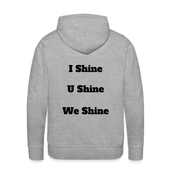 Rise-N-Shine Men’s Premium Hoodie - heather grey