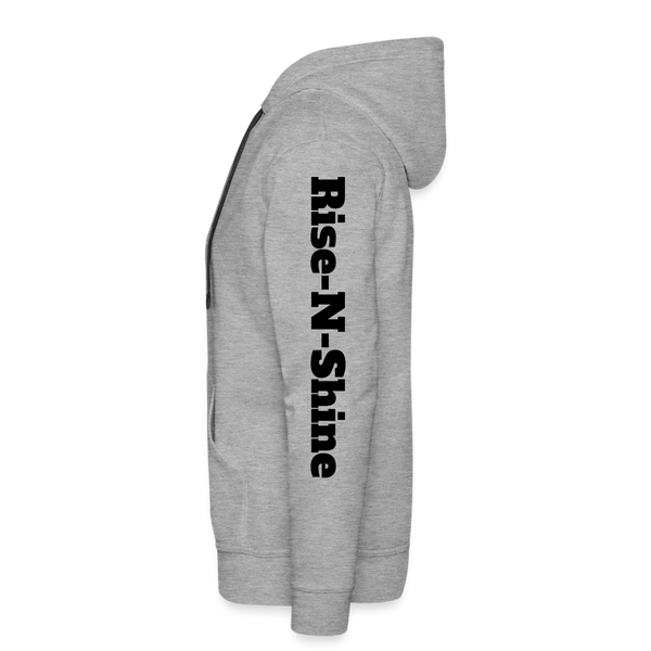 Rise-N-Shine Men’s Premium Hoodie - heather grey