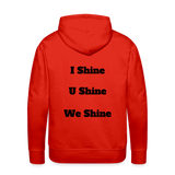 Rise-N-Shine Men’s Premium Hoodie - red