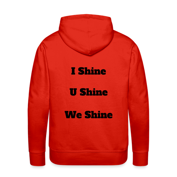 Rise-N-Shine Men’s Premium Hoodie - red