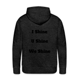 Rise-N-Shine Men’s Premium Hoodie - charcoal grey