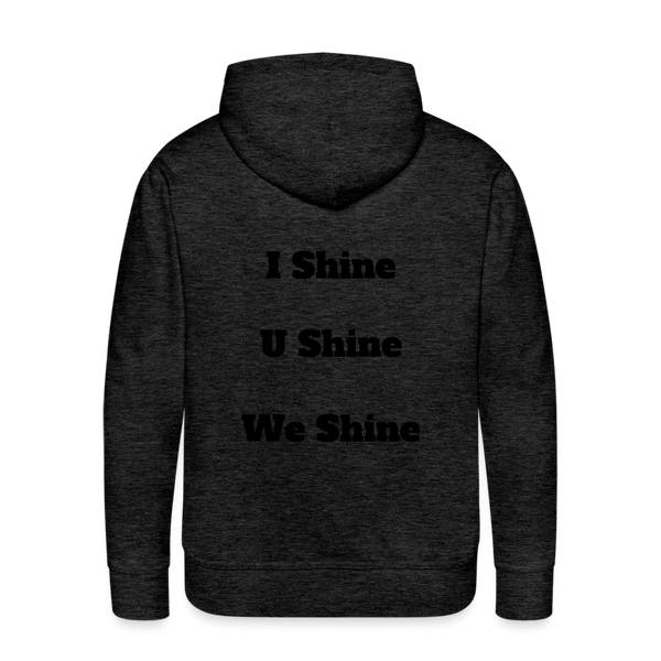 Rise-N-Shine Men’s Premium Hoodie - charcoal grey