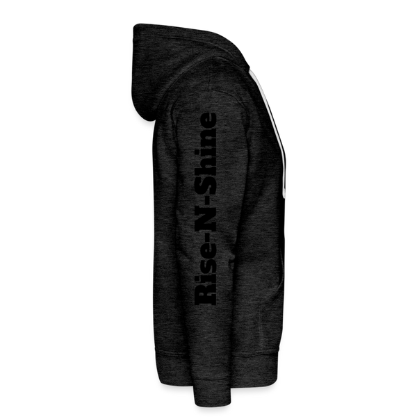 Rise-N-Shine Men’s Premium Hoodie - charcoal grey