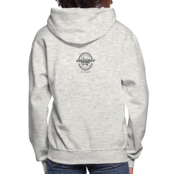 Creamery Deliveries StarPuffs Women's Hoodie - heather oatmeal