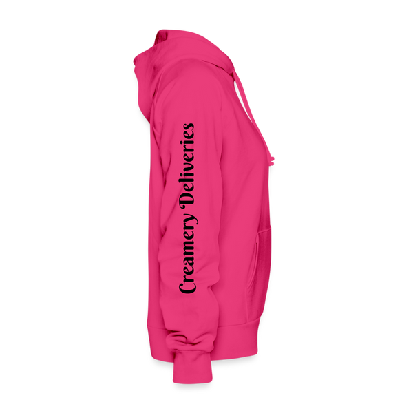 Creamery Deliveries StarPuffs Women's Hoodie - fuchsia